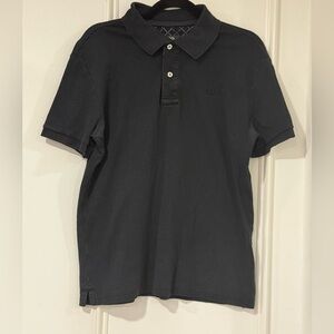 Hugo Boss Black Polo Shirt Short Sleeve Casual Size Medium